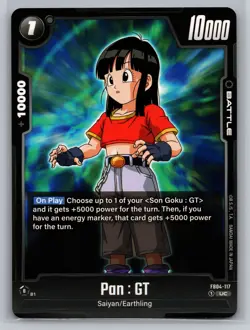 Dragon Ball Super Card Game #FB04-117 Pan : GT - Image 1
