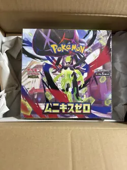 Pokemon Card MEGA Munikis Zero Booster Box M3 Japanese Shrink Sealed New - Image 1