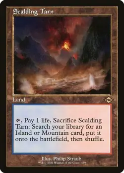 MTG English Scalding Tarn (Retro Frame) (Foil Etched) NM Foil Modern Horizons 2 - Image 1