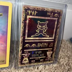 Pokemon TCG Ancient Mew Holo Lot - 2 Cards Wizards of the Coast English 2000 - Image 2