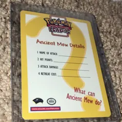 Pokemon TCG Ancient Mew Holo Lot - 2 Cards Wizards of the Coast English 2000 - Image 4