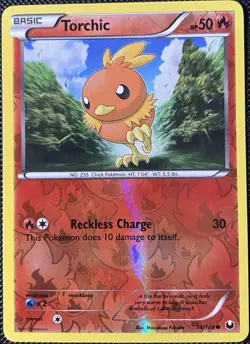 Torchic 14/108 Dark Explorers Reverse Holo - Pokemon Card - Image 1