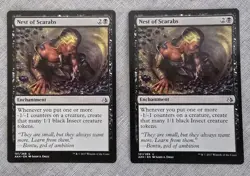 1x Nest of Scarabs Amonkhet Mtg Magic The Gathering LP - Image 1