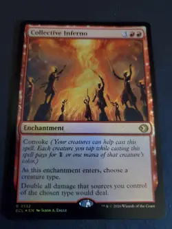 Collective Inferno - FOIL - MTG Lorwyn Eclipsed - NM - Image 1