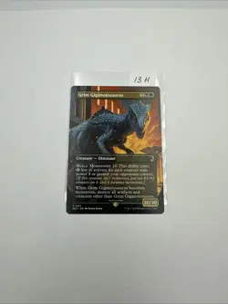 2023 MTG Magic the Gathering Jurassic World Collection #11 Grim Giganotosaurus - Image 1