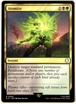 MTG Atomize Universes Beyond: Fallout 0094 NM - Image 1