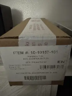 Pokemon TCG SV10 Destined Rivals Booster Box Case SEALED - Image 1
