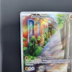 Pokemon TCG Paldea Evolved Sudowoodo 219/193 Illustration Rare - Image 4
