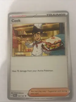Cook - 147/167 - Uncommon NM, English Pokemon Twilight Masquerade - Image 1