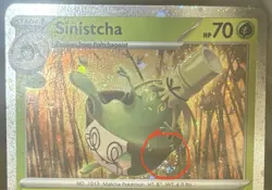 Sinistcha SV: Twilight Masquerade 022/167 Cosmos Holo Promo With swirl LP - Image 1