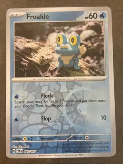 Froakie 056/167 Sv06: Twilight Masquerade Reverse Holo Pokemon TCG NM Yuka Morii - Image 1