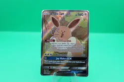 Pokemon TCG Eevee GX SM233 Full Art Promo Holo Basic 160 HP GX Card - Image 1
