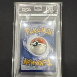 Pokemon 2024 Paldean Fates ALAKAZAM EX Shiny Ultra Rare #215 PSA 10 - Image 2