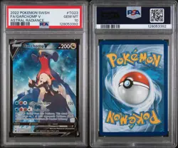 2022 GARCHOMP V TG23 PSA 10 POKEMON SWORD & SHIELD ASTRAL RADIANCE - Image 3