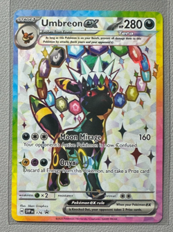 Pokemon Prismatic Evolutions Umbreon ex 176 SVP176 Figure Collection Promo 22 - Image 1
