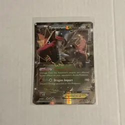 Pokemon Tyrantrum EX XY70 XY Black Star Promo. Pk000825 - Image 1