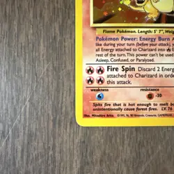 Pokemon TCG Charizard 4/130 Holo Rare - Base Set 2 - Image 5