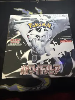Pokemon Japanese White Flare Booster Box SV11W - Sealed - *US SELLER* - Image 1