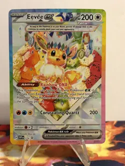 Pokemon TCG Pokemon Eevee Ex #174 Promo Holo - Image 1