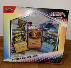 Pokemon Prismatic Evolutions Binder Collection & Poster Collection New - In Hand - Image 4