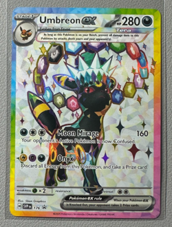 Pokemon Prismatic Evolutions Umbreon ex 176 SVP176 Figure Collection Promo 20 - Image 1