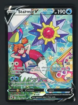 Starmie V TG13/TG30 Trainer Gallery Holo Rare Pokemon 2022 Astral Radiance - Image 1