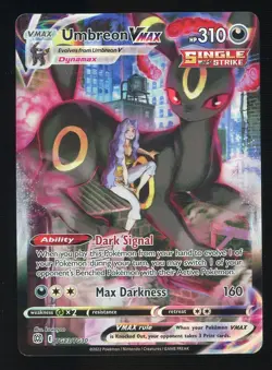 Pokemon TCG Umbreon Vmax TG23/TG30 Brilliant Stars Trainer Gallery - Image 1