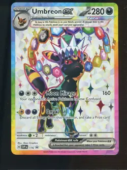 2023-25 Pokemon SV Black Star Promos - SVP EN Umbreon ex #176 - Image 1