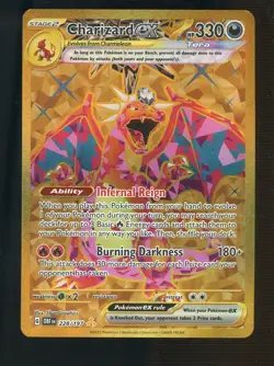 2023 Pokemon SV Obsidian Flames OBF EN Charizard ex #228/197 - Image 1
