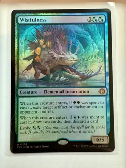 Wistfulness - FOIL - Mythic Rare - Lorwyn Eclipsed MTG - Image 1