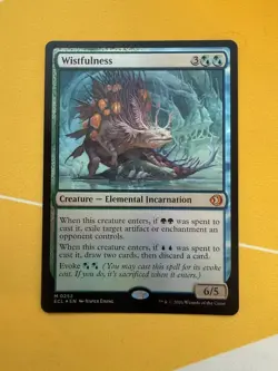 WISTFULNESS FOIL - Mythic - ECL Lorwyn Eclipsed MTG #252 Free Shipping - Image 1