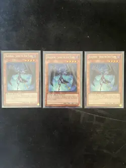 Playset of Blackwing - Shura the Blue Flame - LP - DP11-EN004 - Rare - Image 1