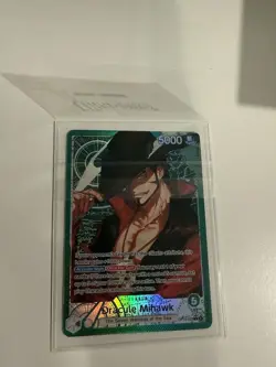 Dracule Mihawk - OP14-020 (Alternate Art) OP14-020 The Azure Sea's Seven Foil - Image 2