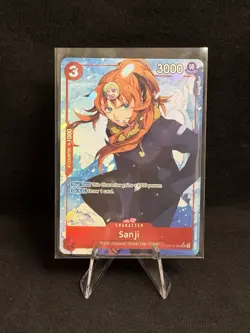One Piece CCG Sanji Alternate Art OP10-005 SR Royal Blood - Image 1