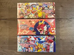 Pokemon center Tohoku Hiroshima Fukuoka Special Box set w/Promo card Pikachu - Image 3