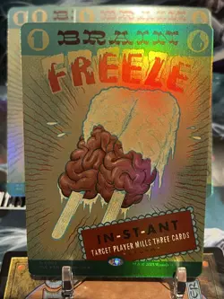 MTG | Brain Freeze [Secret Lair Encyclopedia] ✨FOIL✨ - Image 1