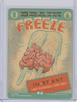 MTG SLC Brain Freeze Encyclopedia Countdown Secret Lair Non-Foil - Image 1