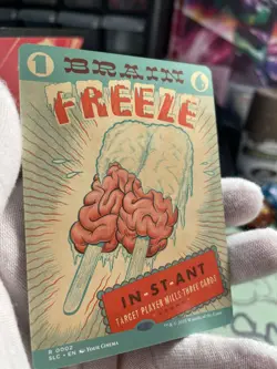 Brain Freeze-MTG-Secret Lair- Encyclopedia Of Magic- 🍷NM Non-foil🍷 - Image 1