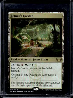 2022 Magic MTG Streets of New Capenna Jetmir's Garden Foil #250/281 - Image 1