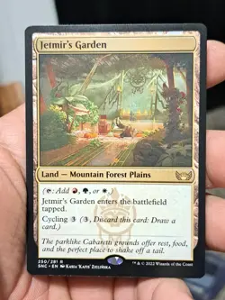 Jetmir's Garden Streets of New Capenna Card 250/281 Regular Rare - Image 1