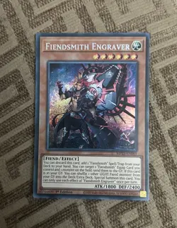 Fiendsmith Engraver MP25-EN081 | Prismatic Secret Rare | Yugioh - Image 1