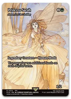 Princess Sarah - Azusa, Lost but Seeking (Showcase) #15 NM Final Fantasy - Image 1