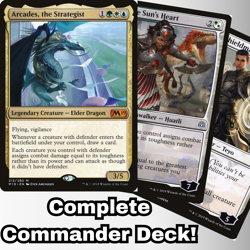 MTG Commander EDH Deck Arcades, the Strategist 100 Cards Custom Deck Defenders - Image 1