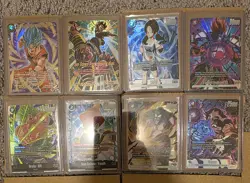 Dragon Ball Tcg Son Goku Card Lot SPR SCR - Image 1