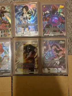Dragon Ball Tcg Son Goku Card Lot SPR SCR - Image 3