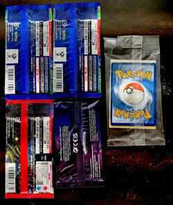 Pokemon 3 Sealed Japanese Pack/+1/1 Mystery 4-Rare Cards, Holo, Rare & More! - Image 3