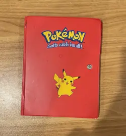 Vintage 1999 Pikachu “Gotta catch ‘em All!” Pokemon Card Binder Collection - Image 1