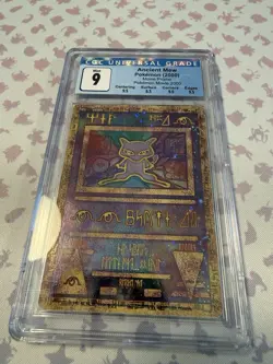 ANCIENT MEW Holo Rare 2000 Movie Promo Pokemon Card CGC 9 MINT - Image 2