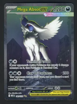Pokemon Mega Absol EX 280HP Holo Special Illustration Rare 180/132 Me01 Card - Image 1