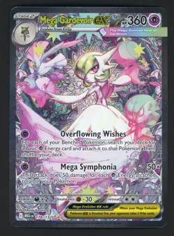 Mega Gardevoir EX 178/132 Mega Evolution Special Illustration Rare Pokemon Card - Image 1